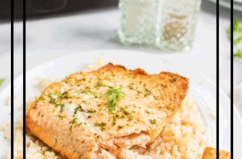 Air Fryer Salmon with Dill Butter Sauce: A Delightful and Nutritious Recipe