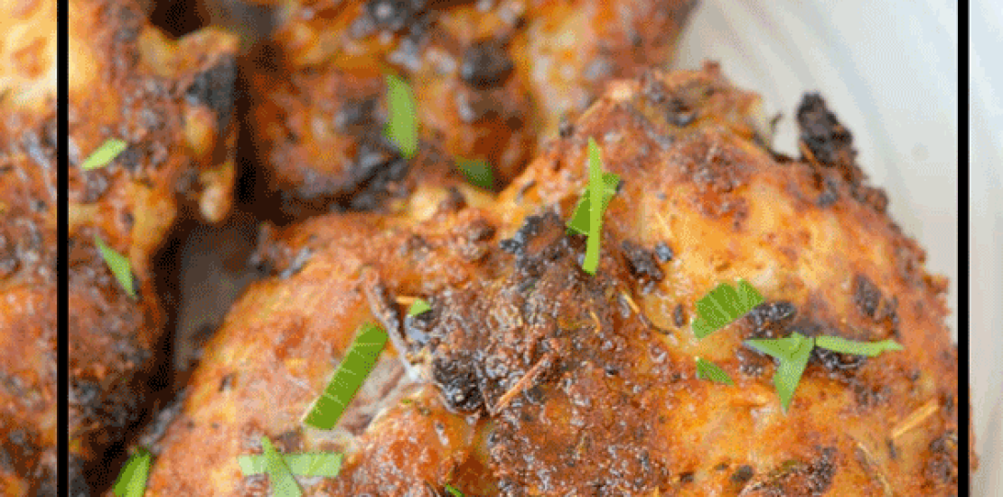 Cajun Air Fryer Chicken Thighs Cajun Air Fryer Chicken Thighs