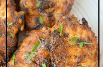 Cajun Air Fryer Chicken Thighs
