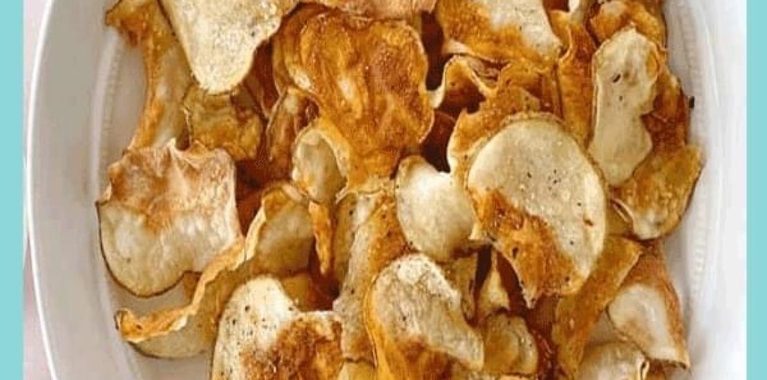 Homemade Air fryer potato chips Homemade Air fryer potato chips