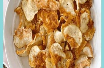 Homemade Air fryer potato chips