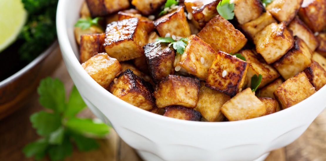 Perfectly Crispy Air-Fried Tofu Perfectly Crispy Air-Fried Tofu