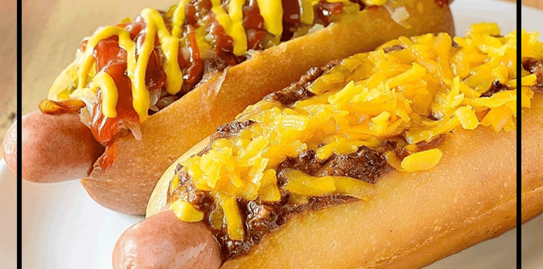 AIR FRYER CHILI CHEESE HOT DOGS
