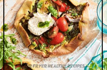 Air Fried Roast Veg Cheese Tarts