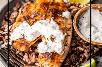 Delicious Blackened Fish with Key Lime Tartar Sauce