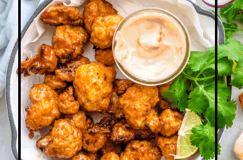 Air Fryer Cauliflower Wings