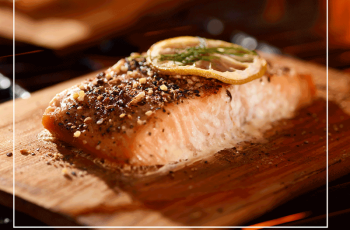 Air Fryer Cedar Plank Salmon