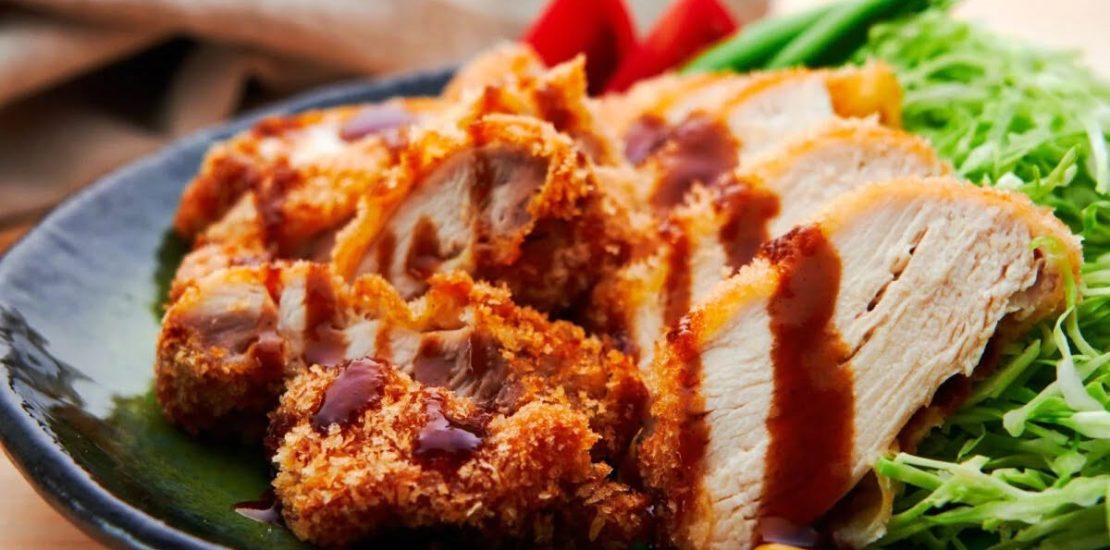 Air Fryer Chicken Katsu with Homemade Katsu Sauce Air Fryer Chicken Katsu with Homemade Katsu Sauce