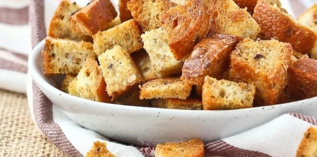 Air Fryer Croutons