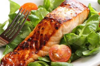Air Fryer Maple Glazed Salmon
