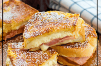 "Get your Air Fryer Monte Cristo Sandwich fix!"
