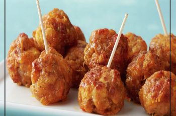 Air Fryer Sausage Crescent Cheese Balls