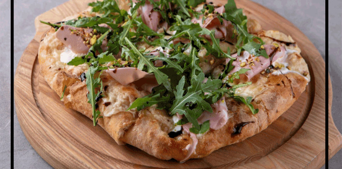 Air fryer prosciutto and goat cheese pizza Air fryer prosciutto and goat cheese pizza