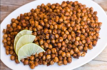 Best Garlic and Herb Air Fryer Chickpeas