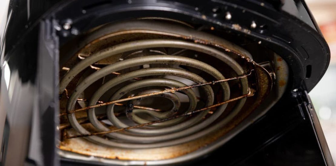 How to Clean the Inside of Your Air Fryer - The Heating Element at the Top How to Clean the Inside of Your Air Fryer - The Heating Element at the Top
