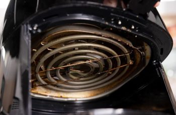 How to Clean the Inside of Your Air Fryer - The Heating Element at the Top