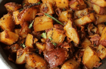 Perfectly Air-Fried Potatoes and Sausage