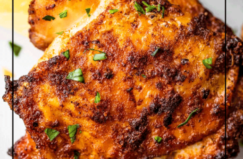 Perfect Air Fryer Chicken Thighs