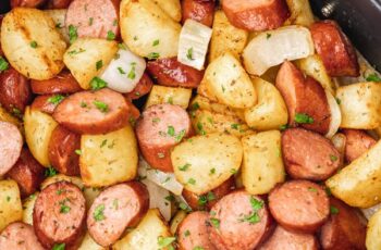 air fry sausage and potatoes