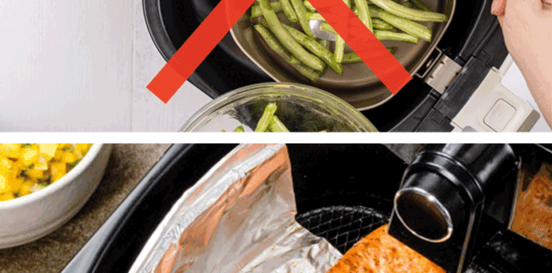 what can you not cook in an air fryer