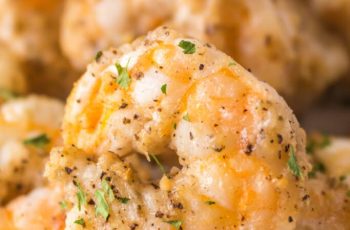 Air Fryer Garlic Parmesan Shrimp
