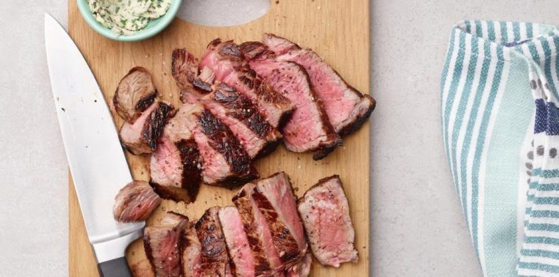 The Best Way to Cook Steak: Air Fryer Steak with Garlic-Herb Butter