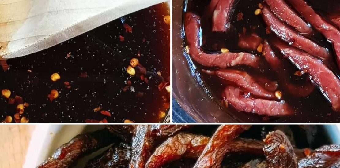 Air fryer beef jerky is the best way to make beef jerky at home!