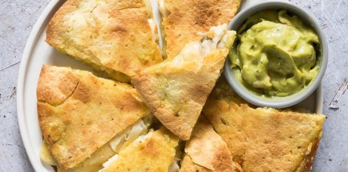 Air Fryer Chicken Quesadillas 4-Ingredient Air Fryer Chicken Quesadilla