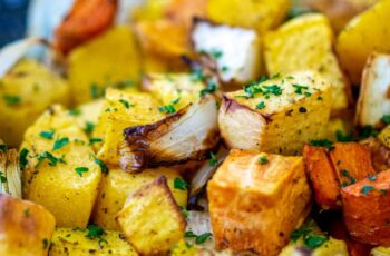 Air Fryer Roasted Root Vegetables