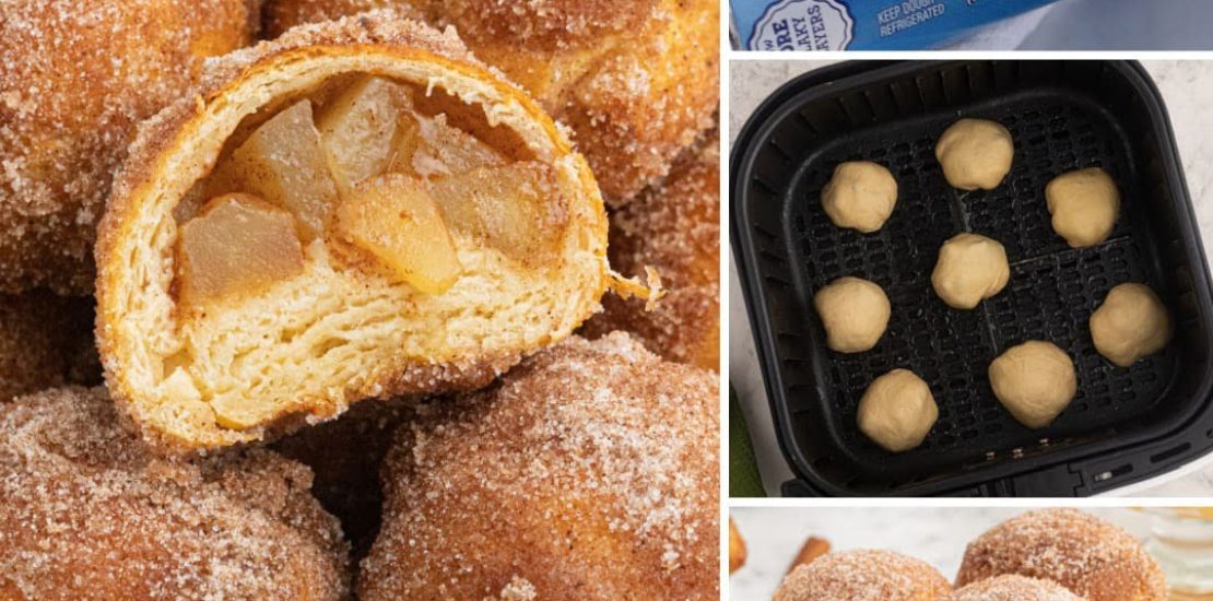 Air Fryer Apple Pie Bombs Will Make You Fall In Love With Fall! Air Fryer Apple Pie Bombs