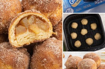 Air Fryer Apple Pie Bombs