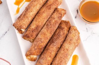 Air Fryer Apple Pie Taquitos