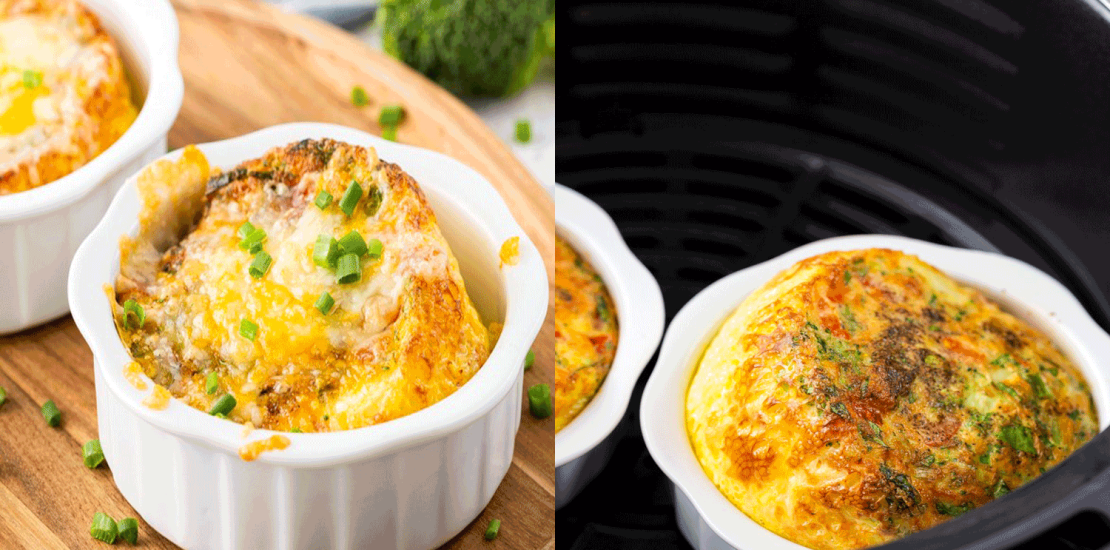 Air Fryer Egg Cups Recipe