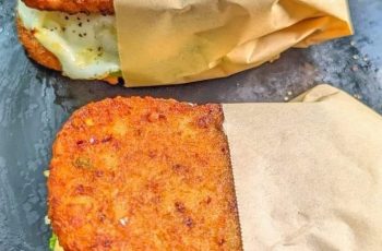 Air Fryer Hash Brown Sandwich recipe