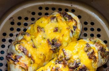 Air Fryer Jalapeno Popper Hasselback Chicken