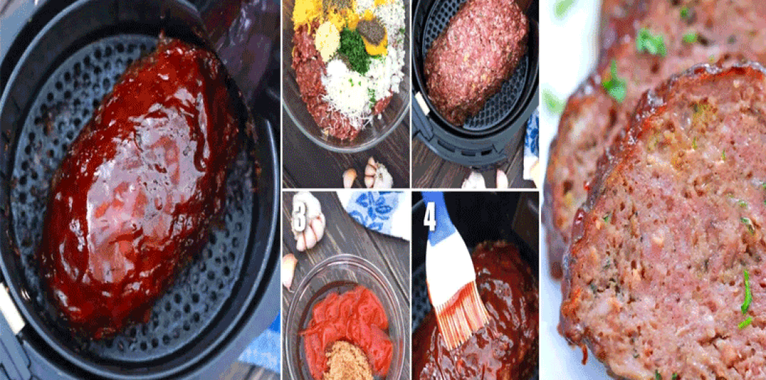 Air Fryer Meatloaf Recipe Air Fryer Meatloaf Recipe
