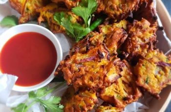 Air Fryer Onion Pakoda.