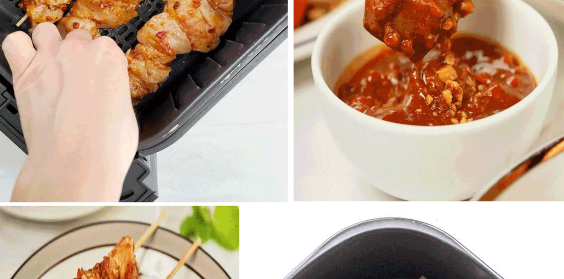 Quick and Easy Chicken Satay Made in an Air Fryer Quick and Easy Chicken Satay Made in an Air Fryer