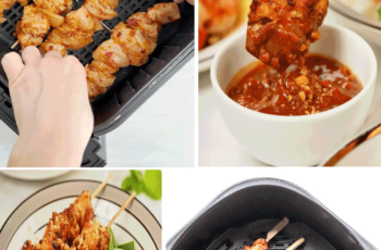 Quick and Easy Chicken Satay Made in an Air Fryer
