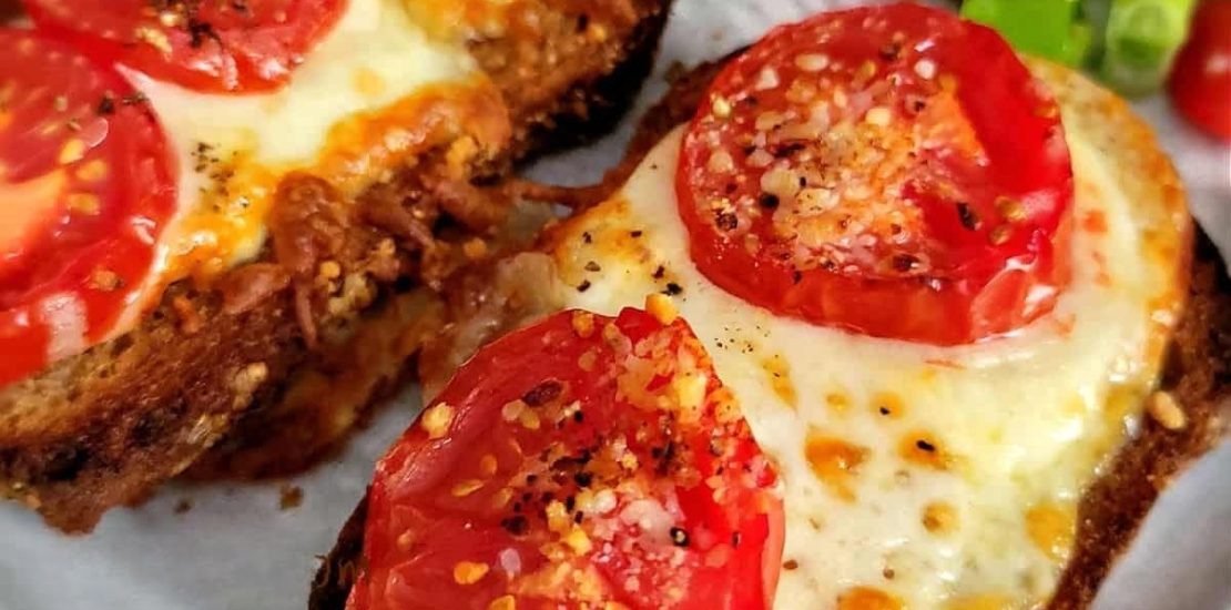 Air fryer Grilled Tomato Melt Air fryer Grilled Tomato Melt