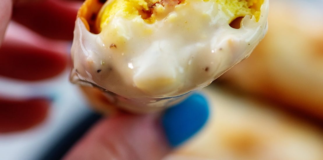 How to make breakfast egg rolls in your air fryer Breakfast Egg Rolls