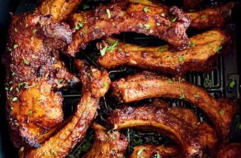 Crispy Air Fryer Ribs Without Barbecue Sauce