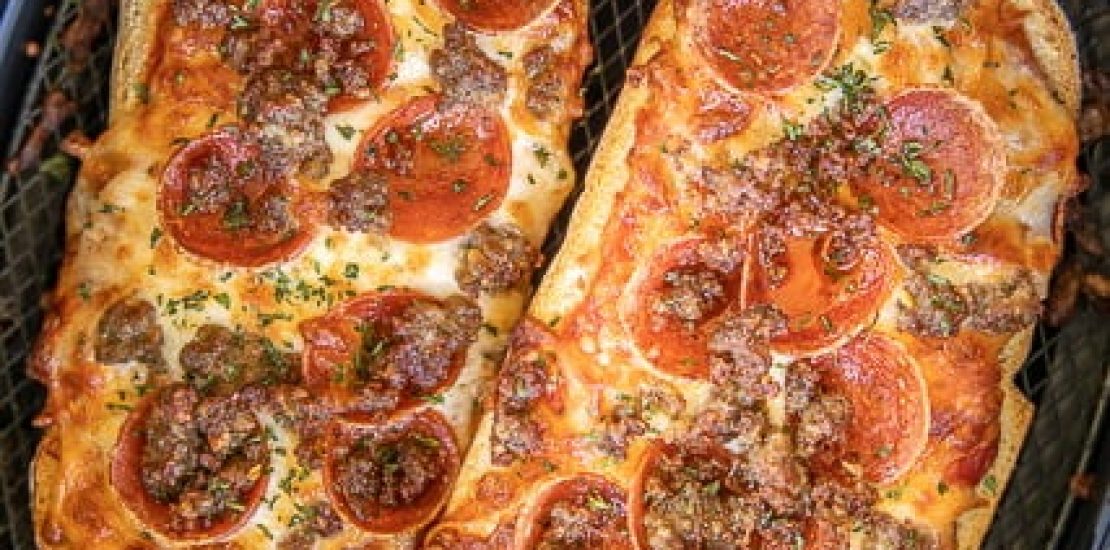 Easy Homemade Air Fryer French Bread Pizza Air Fryer French Bread Pizza