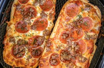 Air Fryer French Bread Pizza