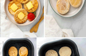 Toast English Muffins in Air Fryer