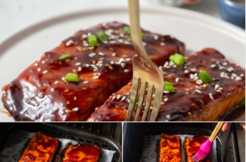 quick and easy Air fryer Teriyaki Salmon