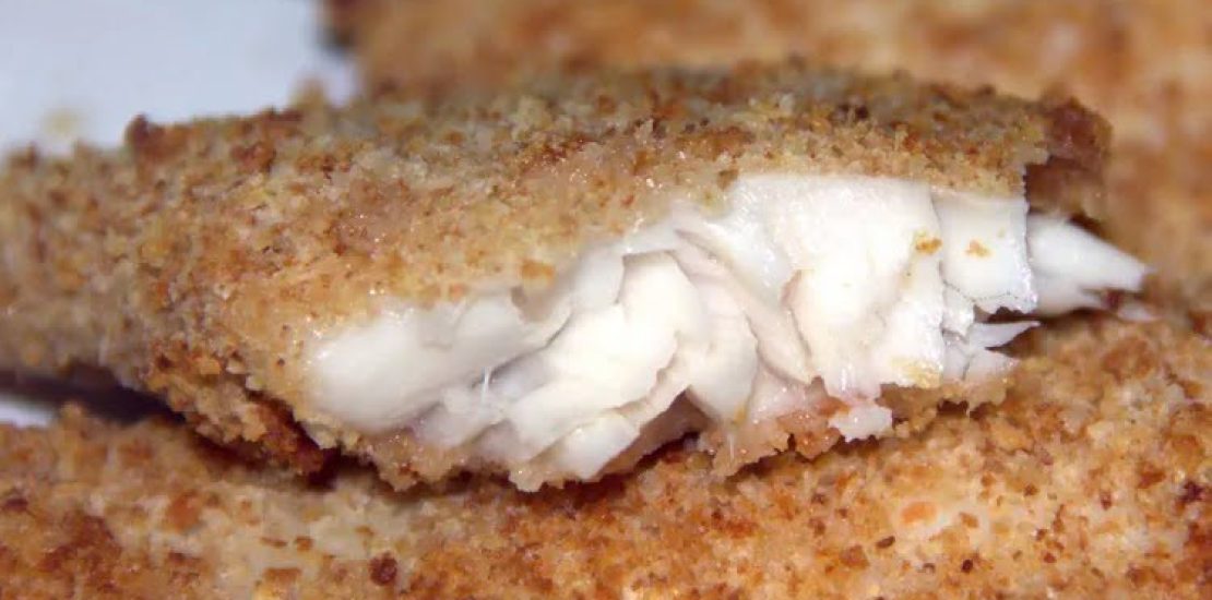 Air-Fried Crumbed Fish Air-Fried Crumbed Fish
