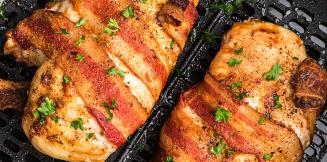 Air Fryer Bacon-Wrapped Chicken Air Fryer Bacon-Wrapped Chicken