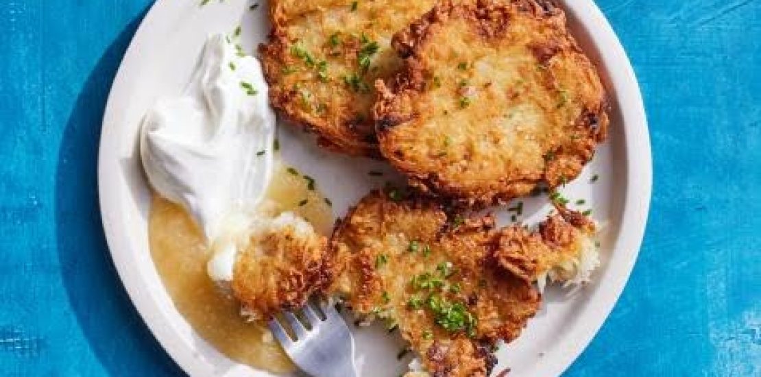 Air Fryer Potato Latkes