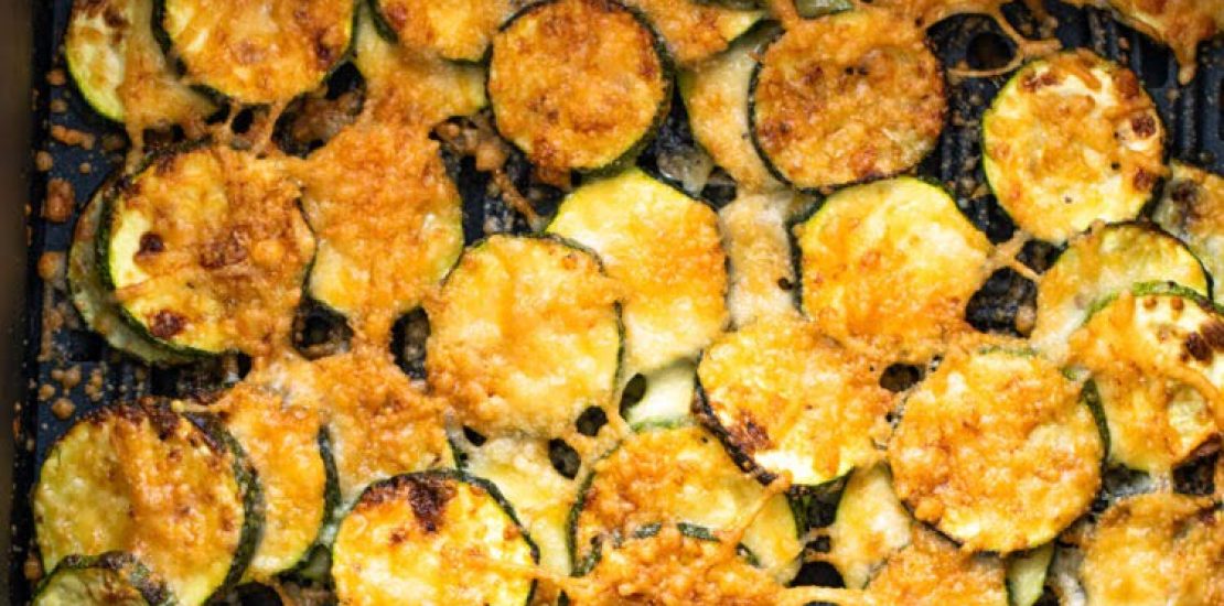 Air Fryer Zucchini Parmesan Crisps Air Fryer Zucchini Parmesan Crisps